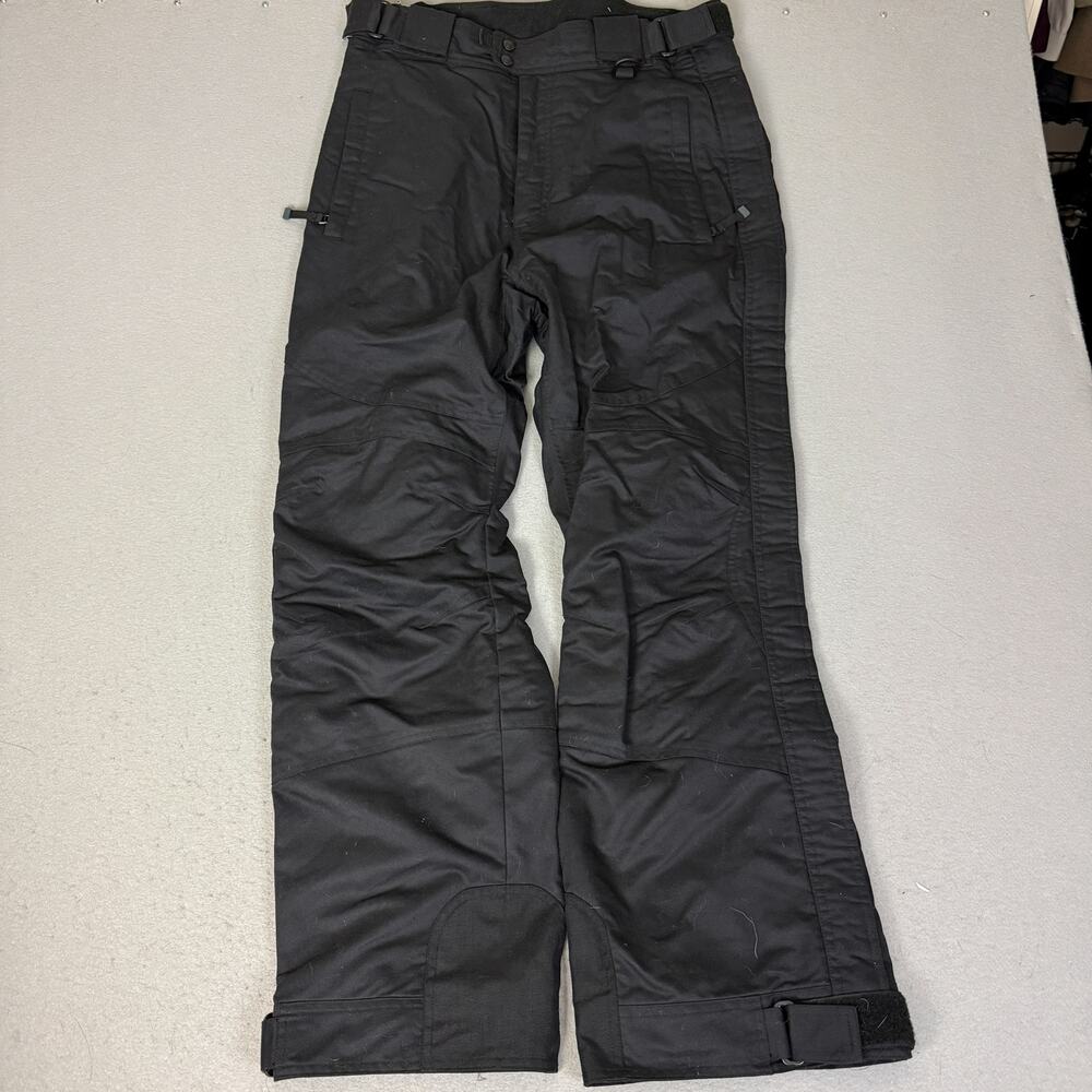 Marker Men’s Black Nylon Ski Snow Pants Size M Adjustable Waist Winter